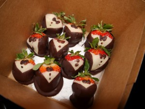 tuxedo strawberries